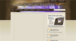 Desktop Screenshot of cornerstonebiblebaptistchurch.com